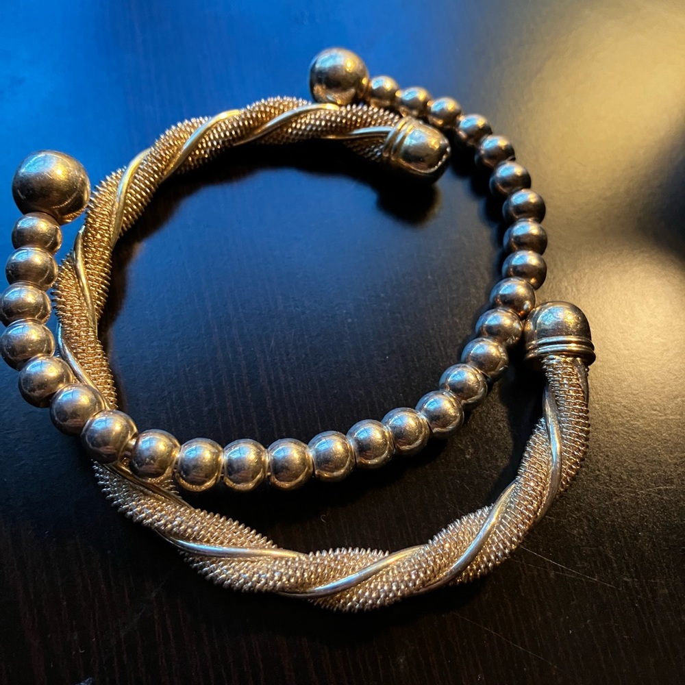 Sterling silver bracelets
